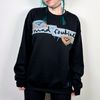 L ★ BLACK PATCH SWEATER