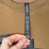 S ★ TAN PATCH SWEATER