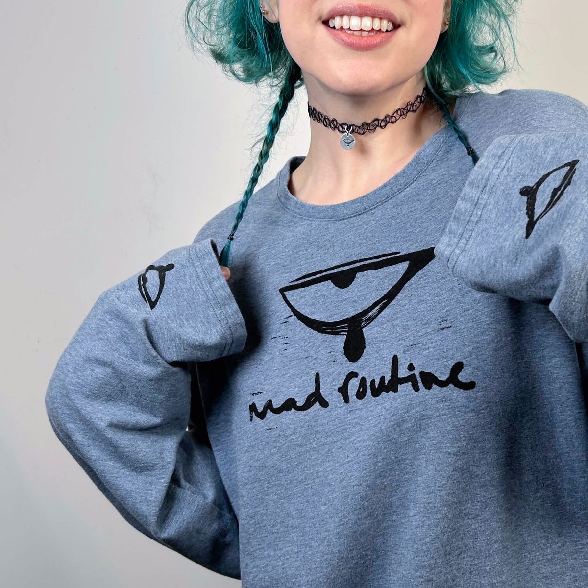 2XL TALL ★ MUTED BLUE LONG SLEEVE