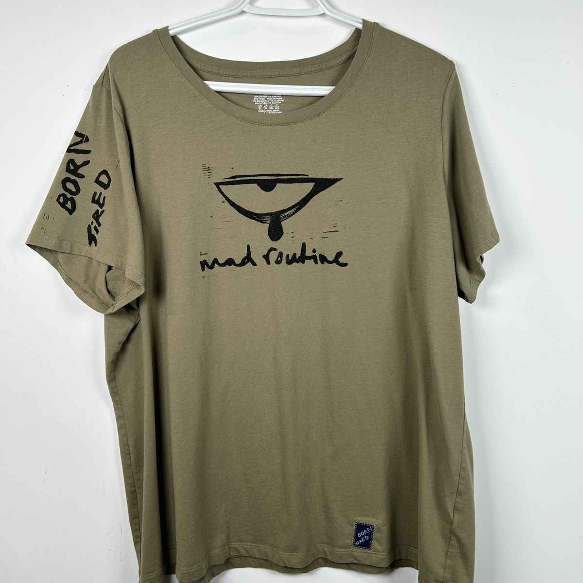 3X ★ MUTED OLIVE TEE