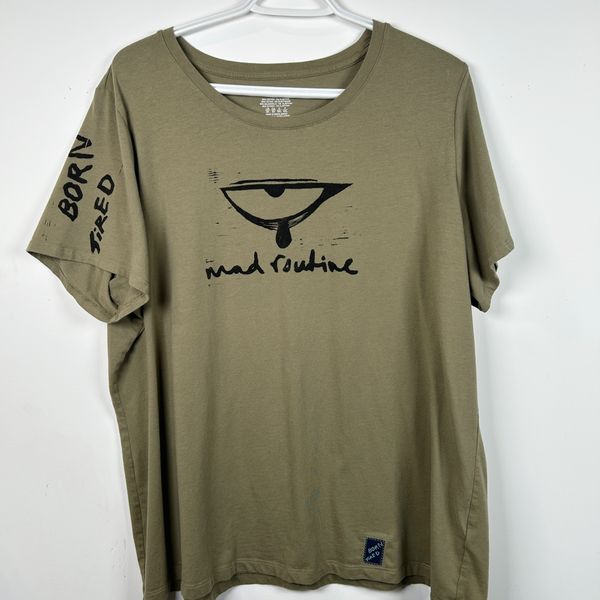 3X ★ MUTED OLIVE TEE