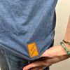 S ★ BLUE BUTTON TEE