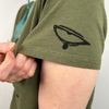 M ★ DARK GREEN V NECK TEE
