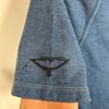 S ★ BLUE BUTTON TEE