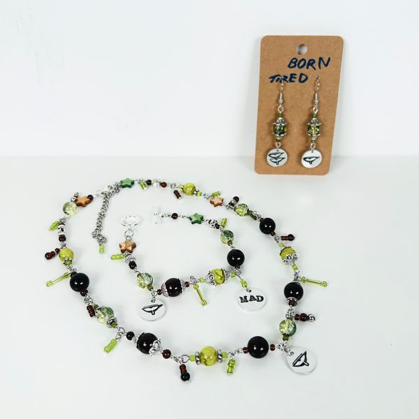 3 PIECE SET ★ GREEN/BROWN