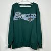 2XL ★ GREEN PATCH SWEATER
