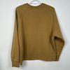 S ★ TAN PATCH SWEATER