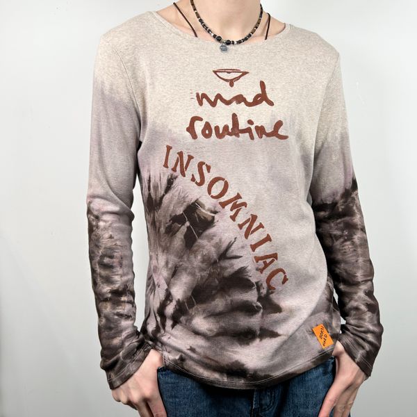 XL ★ TIE DYE MR LONG SLEEVE TEE