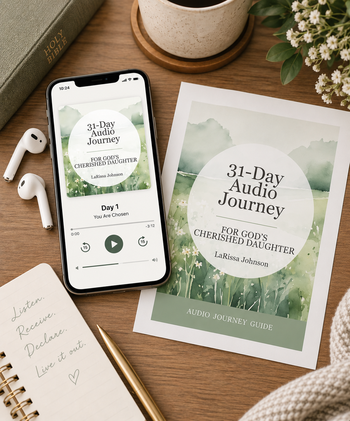 31-Day Audio Journey for God's Cherished Daughter