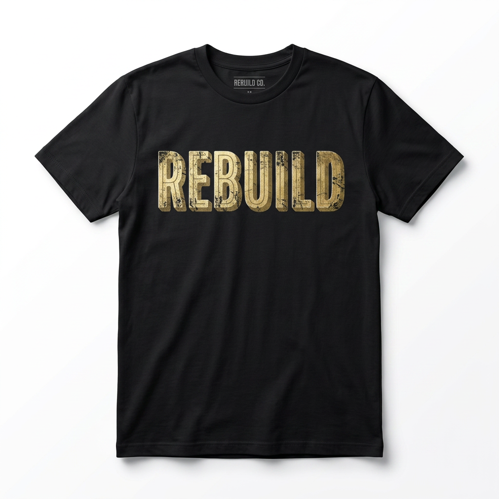 Rebuild Tee (Black)