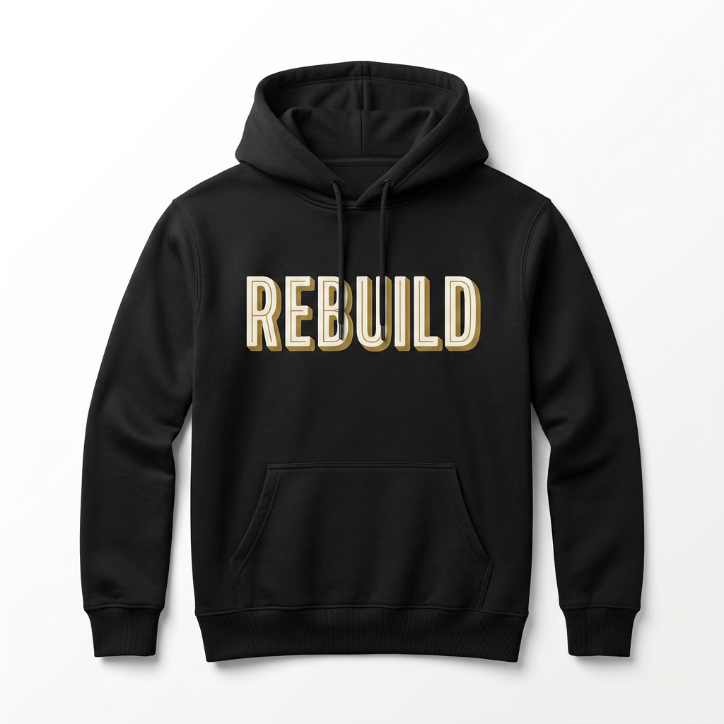 Rebuild Hoodie (Black)