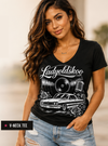WOMEN'S V-NECK - Vinyl LOS