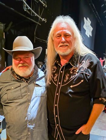 Band of Heathens pedal steel player Geoff Queen who played on my recording. (Austin 2026)
