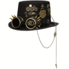Heavy Metal Skull Rivet Hat.
