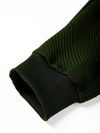 Mens Casual Fashion Set Knitted Jacquard Sweatshirt and Pants Two-Piece Set