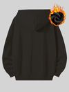 MenS Casual Hooded Sweatshirt & Jogger Set - _Without God I Am Nothing