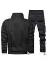 Mens Casual Suit Jacket Cargo Men Set Outdoor Hardman Coat