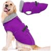 Dog thermal jacket with reflective adjustable buckle jacket