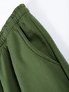Mens Two-Piece Set, Casual Crew Neck Long Sleeve Hooded Sweatshirt And Sweatpants Set