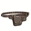 Vintage Style Womens Adjustable Waist Bag Crossbody Purse Floral Pattern