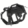 Tactical Dog Harness, Outdoor Training Vest with Explosion-Proof Leash