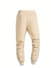 Mens Two-Piece Set, Casual Crew Neck Long Sleeve Hooded Sweatshirt And Sweatpants Set