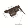 Vintage Style Womens Adjustable Waist Bag Crossbody Purse Floral Pattern