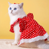 Polka Dot 2 pc Dress. Ruffle Sleeves & Bow