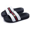 LADIES FLAT STRIPED SLIDES