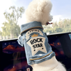 Small Dog Rock Star Jean Jacket Coat