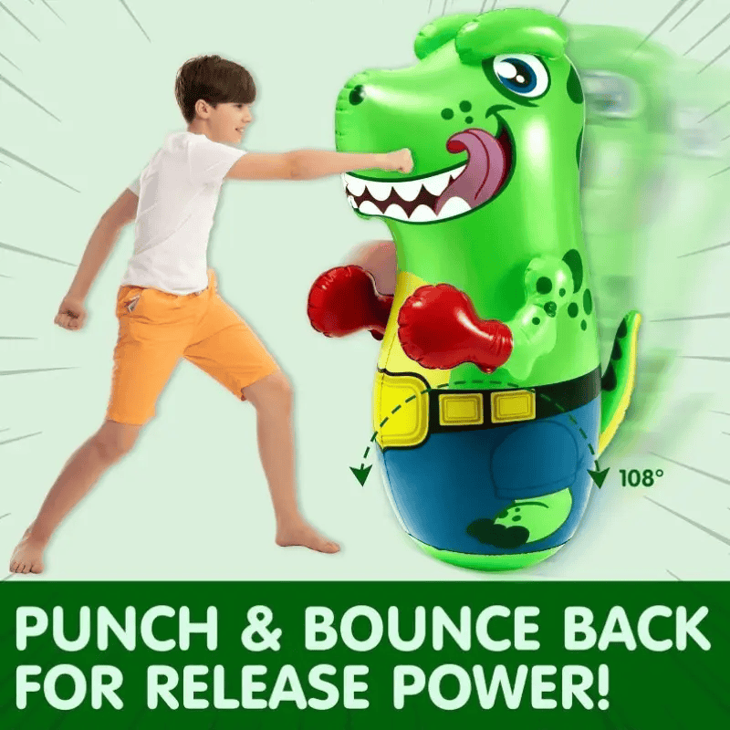 INFLATABLE DINOSAUR BOXING BOPPER PUNCHING TOY