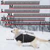 Dog thermal jacket with reflective adjustable buckle jacket
