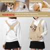 Adjustable Front Facing Pet Backpack