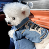 Small Dog Rock Star Jean Jacket Coat