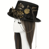 Heavy Metal Skull Rivet Hat.