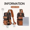 Mens Shoulder Bag Mens Crossbody Bag Anti-Theft Shoulder Bag For Men