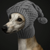 Winter Warmth Knitted Dog Hat Polyester Filled,