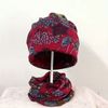 Set of 4 Bohemian-Style Beanie Hats for Women