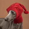 Winter Warmth Knitted Dog Hat Polyester Filled,