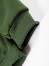 Mens Two-Piece Set, Casual Crew Neck Long Sleeve Hooded Sweatshirt And Sweatpants Set