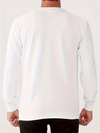 MENS LONG SLEEVE THERMAL MILANO ITALY FLAG CREW NECK T-SHIRT (VARIOUS COLORS)