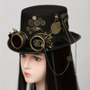 Heavy Metal Skull Rivet Hat.
