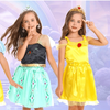 LITTLE GIRLS 5 DRESS COSTUME SET