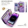 Elegant Floral PU Clutch Wallets Multi-Card Card Holder Coin Purse for Women.