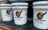 JG 5GL CHARCOAL JABJAB OIL BUCKET