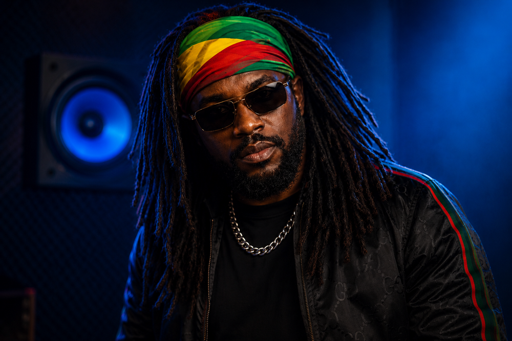 Malik Fyah Dancehall and Reggae artist official promotional photograph