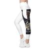 All-Over Print Recycled Leggings with Pockets