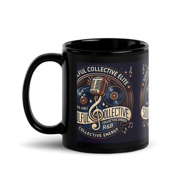 SCE-Black Glossy Mug