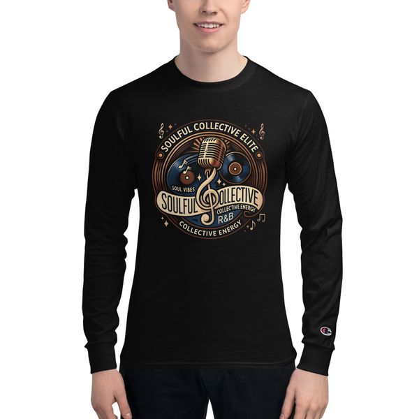 Soulful Collective Elite-Men's Champion Long Sleeve Shirt