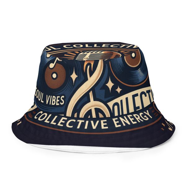 Soulful Collective Elite-All-Over Print Reversible Bucket Hat